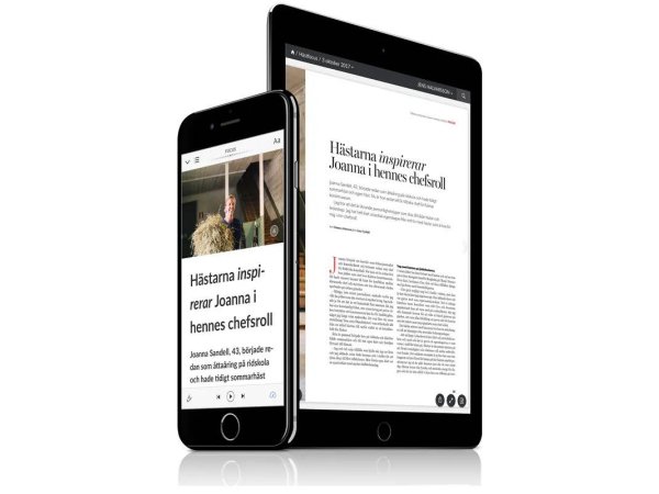 För telefon, platta eller dator