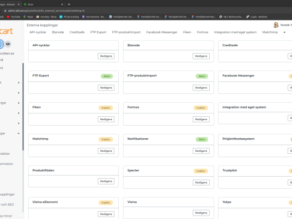 Connect your web shop with other systems for full automation